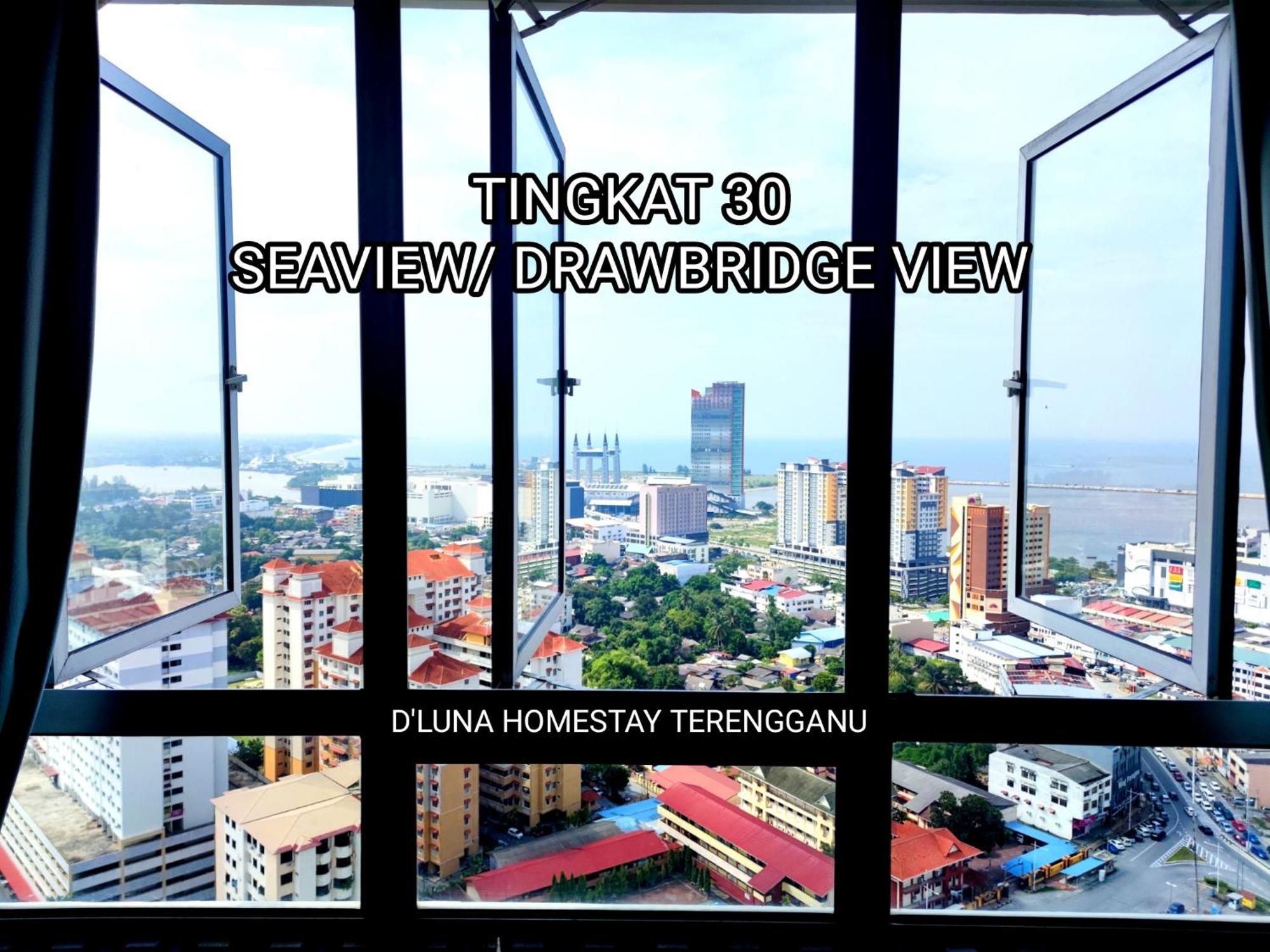 D'Luna Homestay Terengganu Sea View / Drawbrige View / Near Hsnz, Ktcc, Drawbrige Κουάλα Τερενγκάνου Εξωτερικό φωτογραφία
